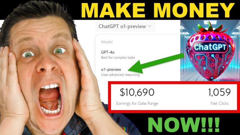 Ai News: ChatGPT o1 Crazy Hidden Money Method – Works Fast!