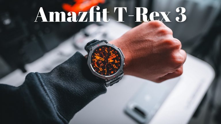 Amazfit T-Rex 3: Lots of Upgrades! Largest Display, Longest Battery, ChatGPT!