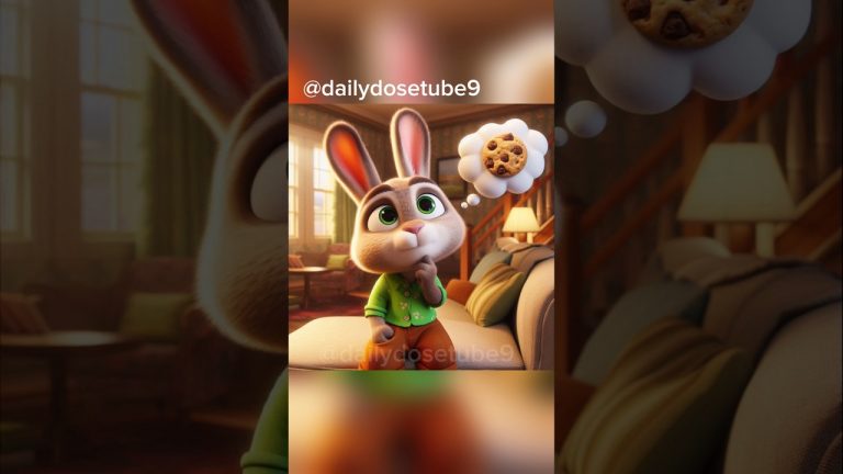 Bunny Starving for Cookie #ai #aiart #shorts #chatgpt