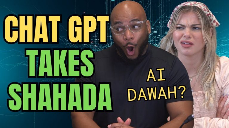 CHAT GPT Convinces CHRISTIAN COUPLE to take SHAHADA *AI DAWAH*