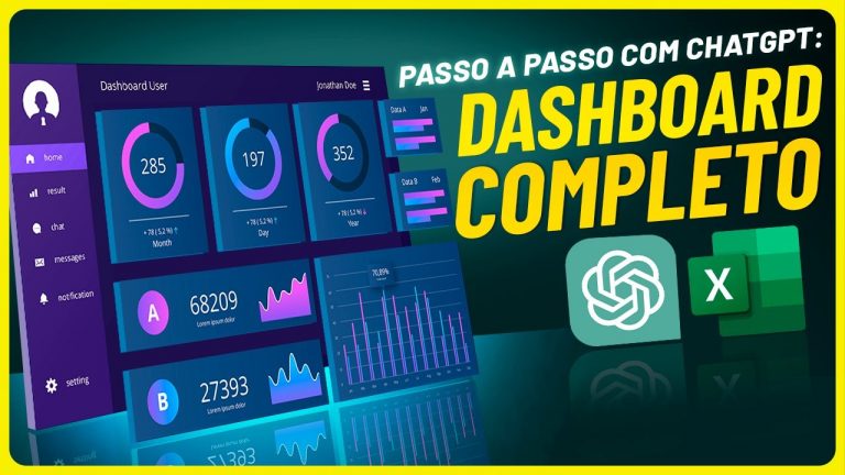 COMO CRIAR UM DASHBOARD COMPLETO USANDO O CHATGPT | PASSO A PASSO