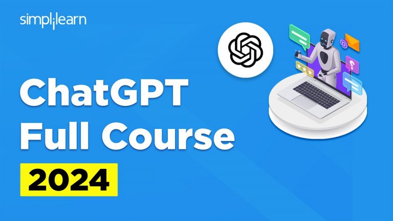 ChatGPT Full Course 2024 | ChatGPT Tutorial | ChatGPT Full Course Basic To Advanced | Simplilearn