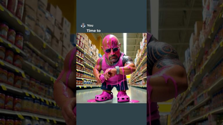 Dwayne Vs. Bubblegum #ai #aiart #chatgpt