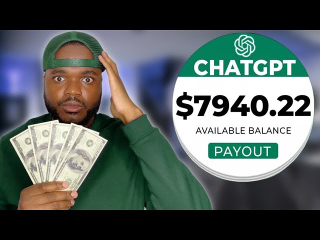 HOW TO EARN MONEY ONLINE WITH ChatGPT 4o ($170/Day) Beginners