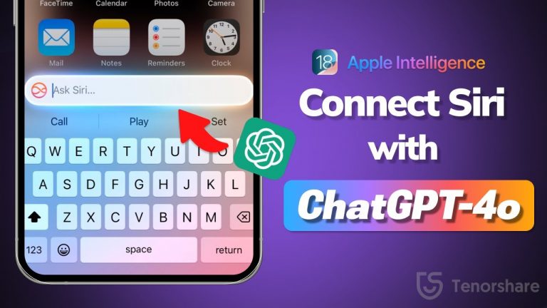 How To Connect iOS 18 Siri with ChatGPT-4o on ANY iPhone! – Siri ChatGPT Shortcuts