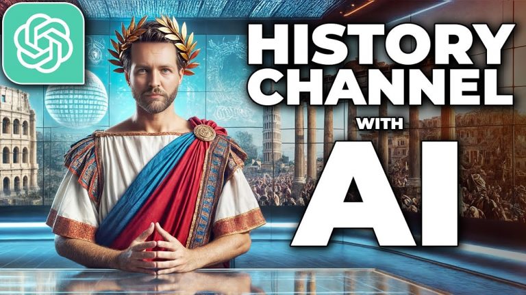 How To Create A History Channel With ChatGPT & AI Video Generator