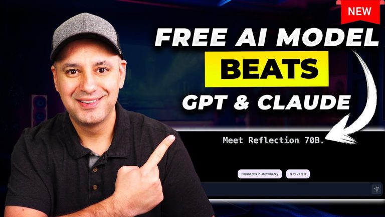 New AI Model Beats Claude and ChatGPT – How to Use Reflection