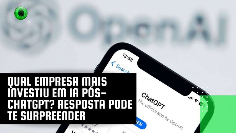 Qual empresa mais investiu em IA pós-ChatGPT? Resposta pode te surpreender