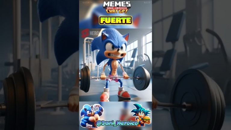 SONIC ES RECHAZADO POR SER PALO E’ ESCOBA #ia #sonic #humor #shorts