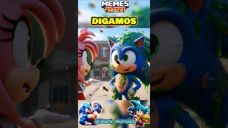 SONIC RECHAZADO por su PELO SUCIO! #sonic #shorts #humor