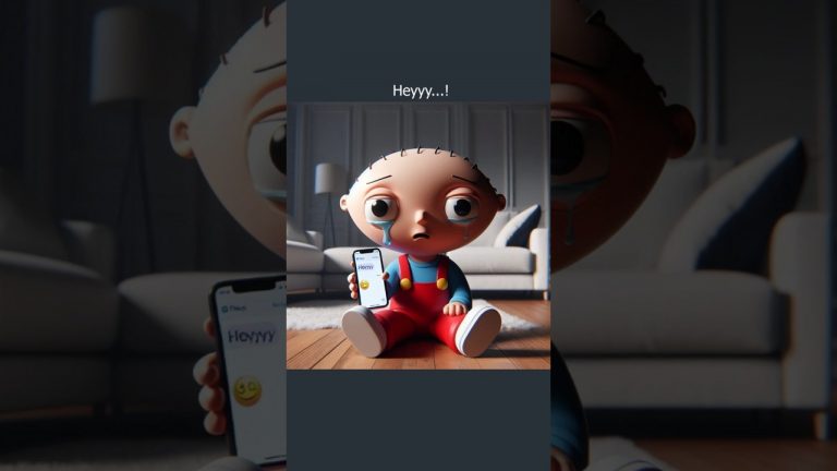 STEWIE GETS GIRL’S TEXT #ai #funny #chatgpt