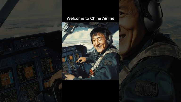 Welcome To China Airline (Ai Version) #ai #chatgpt #aiart