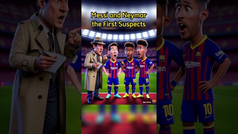 Who Injured Ronaldo: Messi or Neymar? #shorts #ai #aiart #chatgpt #funny #trending #ronaldo #messi