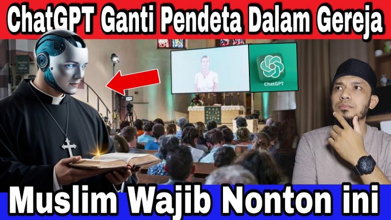 ADA-ADA SAJA ! Gereja Di Barat Gunakan AI ChatGPT Untuk Gantikan Pendeta