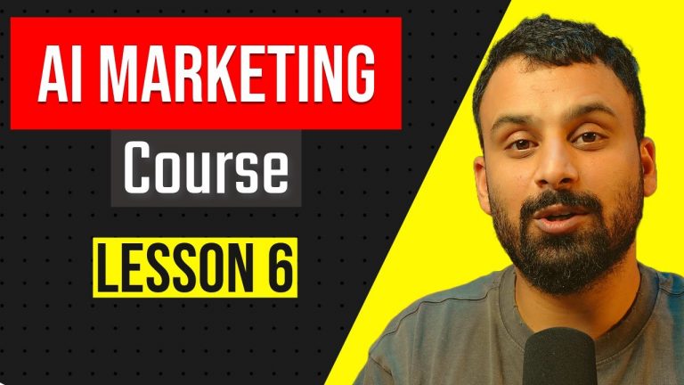 AI Marketing course | Audience Analysis with ChatGPT (Lesson 6)