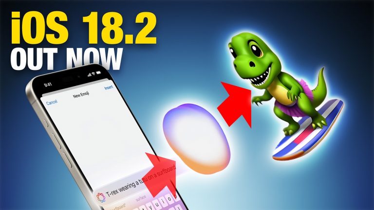 Apple Intelligence in iOS 18.2: Image Playground, Genmoji, ChatGPT Are Here!