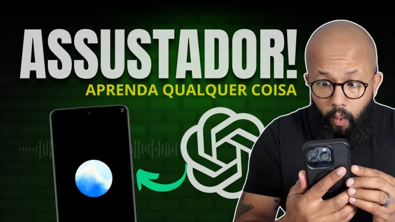 Aprenda Qualquer Coisa com o Novo ChatGPT (Voz Assustadoramente Realista)