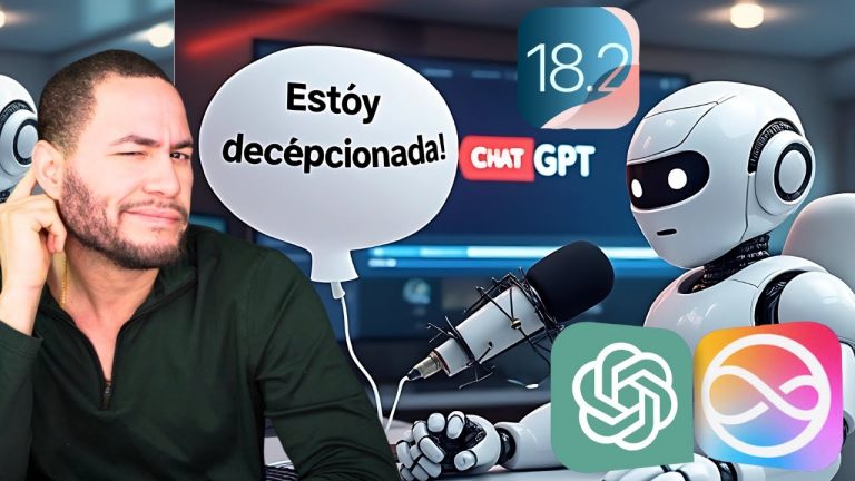 CHATGPT REACIONA A iOS 18.2 (INTEGRACION DE SIRI Y ELLA MISMA)