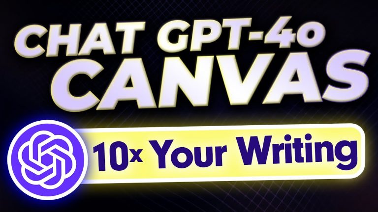 ChatGPT Canvas: The Ultimate Ai Writing Tool! *NEW 2024*