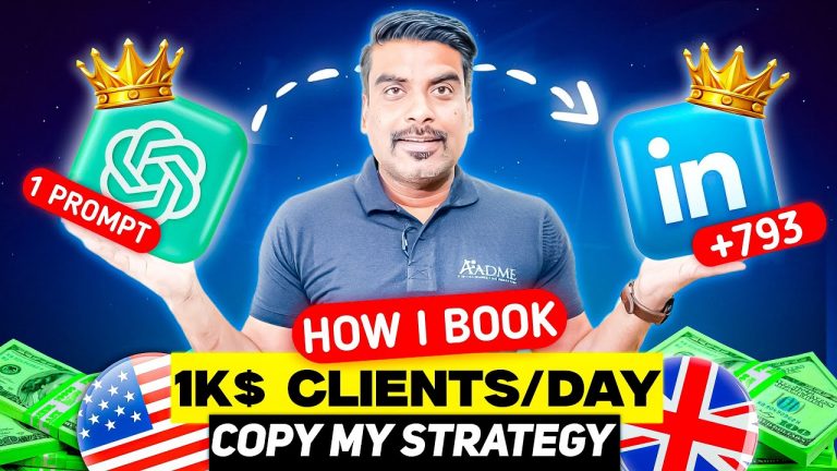 ChatGPT + LinkedIn Search: How I Get US & UK Digital Marketing Clients from LinkedIn | @AlokBadatia