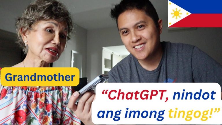 ChatGPT’s Advanced Voice Speaks in My Grandmother’s Filipino Language (Bisaya/Cebuano) Again!