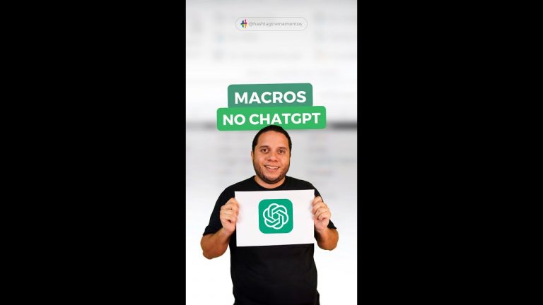 Fazer Macros no ChatGPT | #shorts