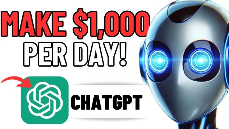 How I Make $1,000/Day Using ChatGPT My Complete Step-by-Step Guide!