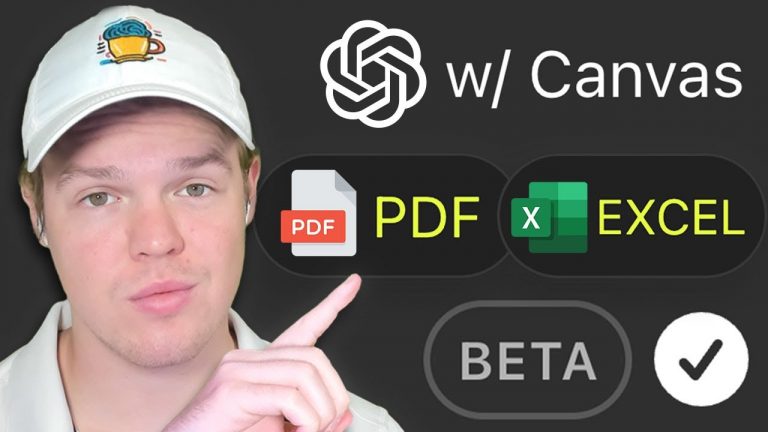 How To Use ChatGPT Canvas For PDF and Excel Analysis For Beginners