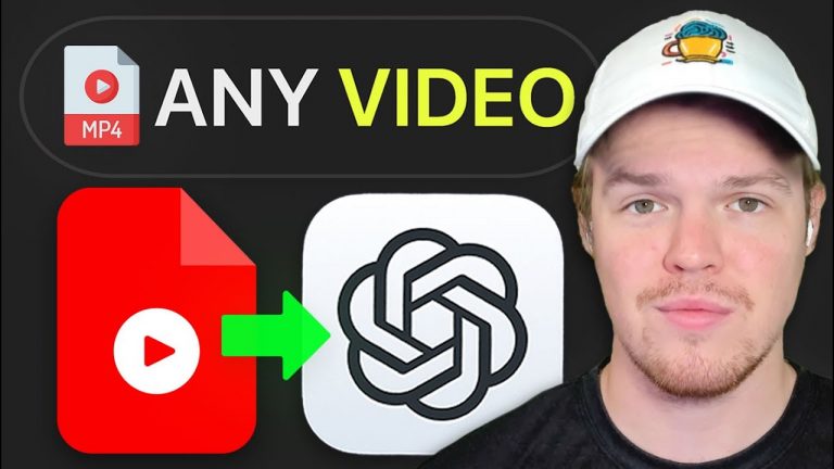 How To Use ChatGPT Video Analysis Tool & Attach Any Video For Beginners (bumpups)
