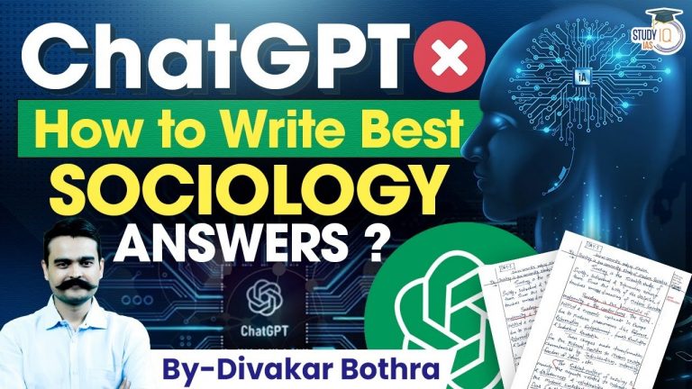 How to Write Best UPSC Sociology Answers Than ChatGPT | UPSC Mains | StudyIQ