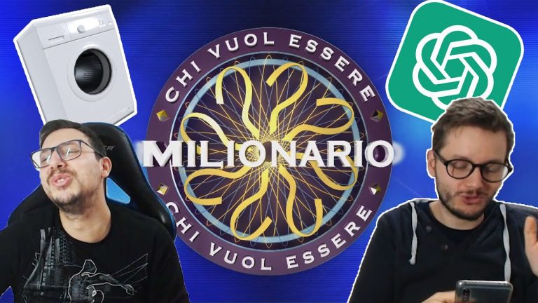 MILIONARIO, Chatgpt e Lavatrici!