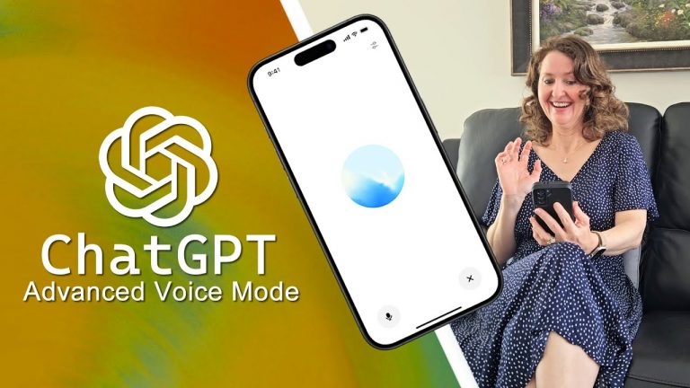 Mum Tries Out ChatGPT-4o Advanced Voice Mode (2024)