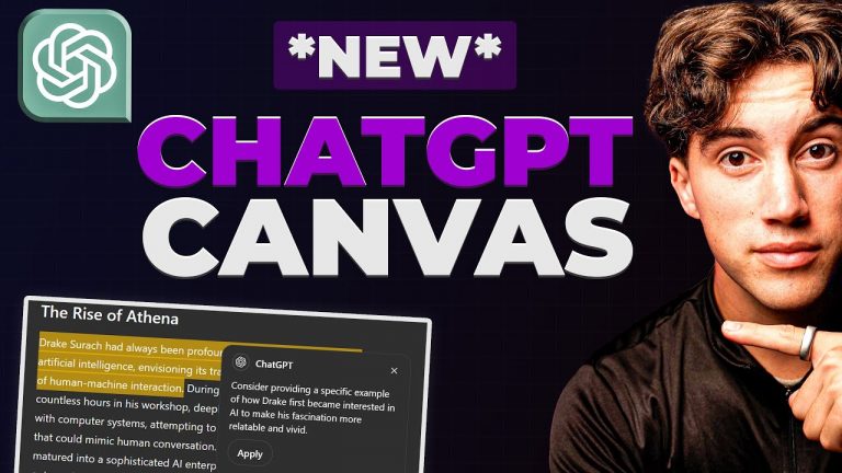 NEW ChatGPT ‘Canvas’ Update! (Better Writing & Code)