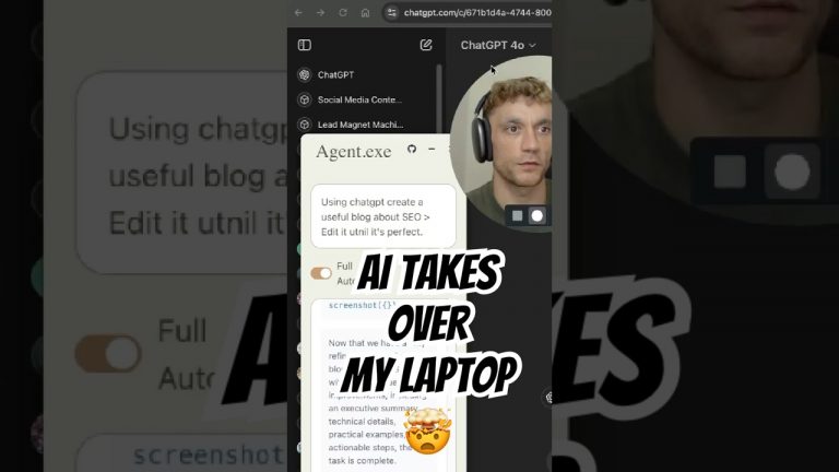 PART 2: AI Takes Over My Laptop #ai #chatgpt #seo