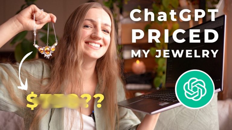 PRICING handmade jewelry with ChatGPT?? Are you under pricing? How to price jewelry