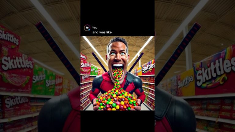 Pass Me the Skittles Deadpool (AI Edition) #ai #chatgpt #aiart #deadpool