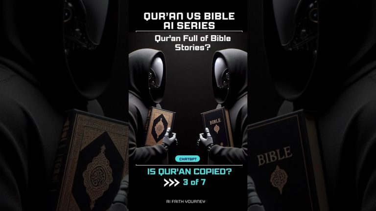 Quran Full of Bible Stories? AI ChatGPT Uncovers Hidden Insights! Quran VS Bible 3/6