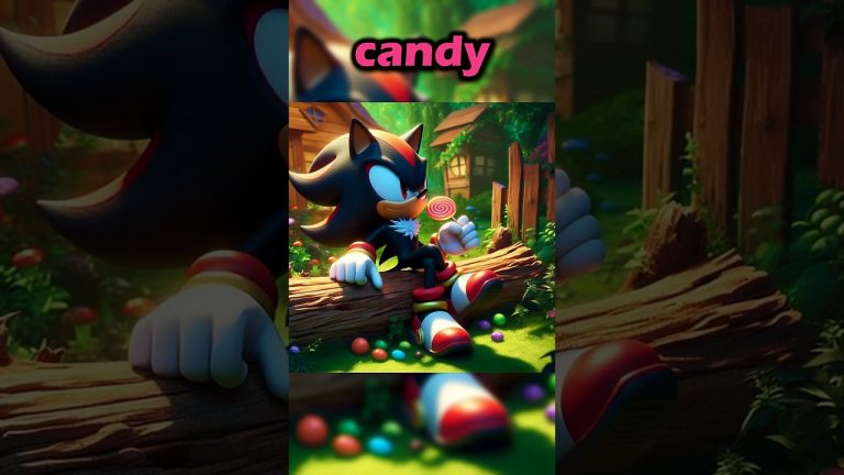 Shadow loves candy