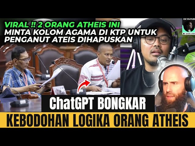 VIRAL!! Kolom Agama Di KTP Mau DIHAPUS! ChatGPT Ungkap Keb0d0han Logika ATHEIS