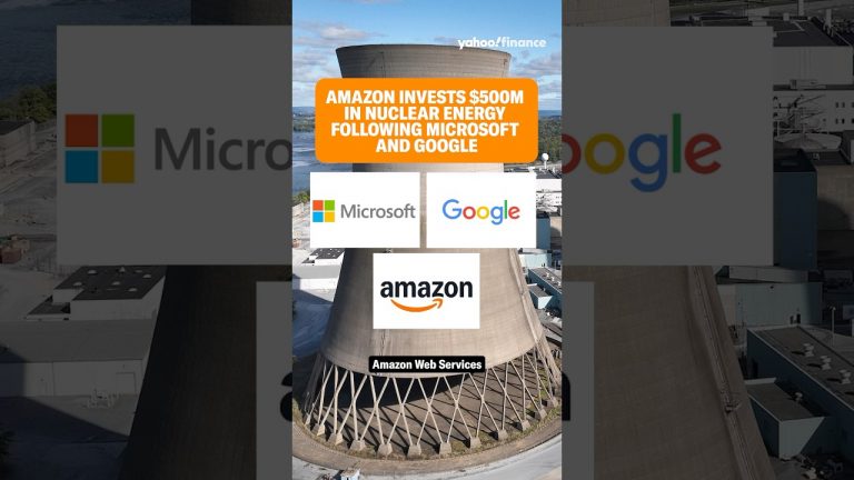 @amazon invests $500M in nuclear energy following @Microsoft and @Google #shorts