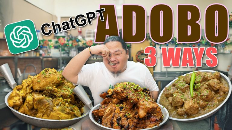 CHATGPT ADOBO 3 WAYS | Ninong Ry