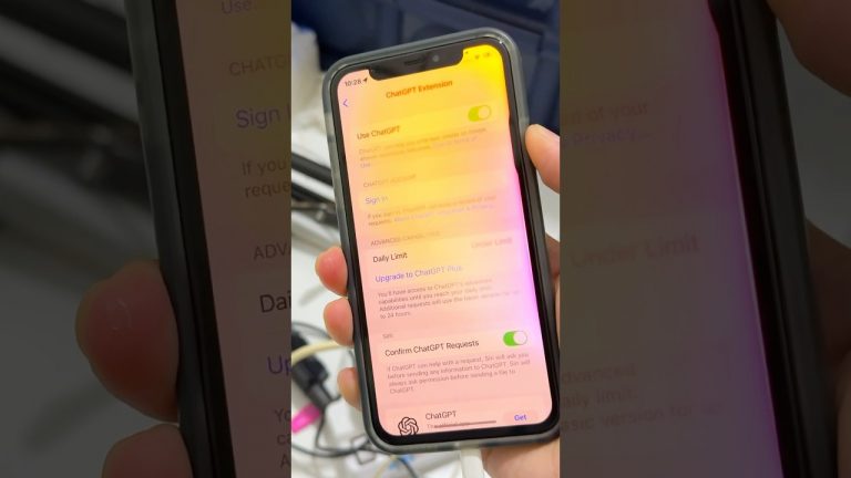 ChatGPT Apple intelligence on iPhone XS