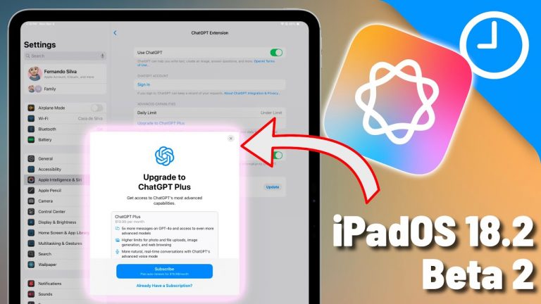 ChatGPT Integration Coming, But It Could Cost You… | iPadOS 18.2 Beta 2!