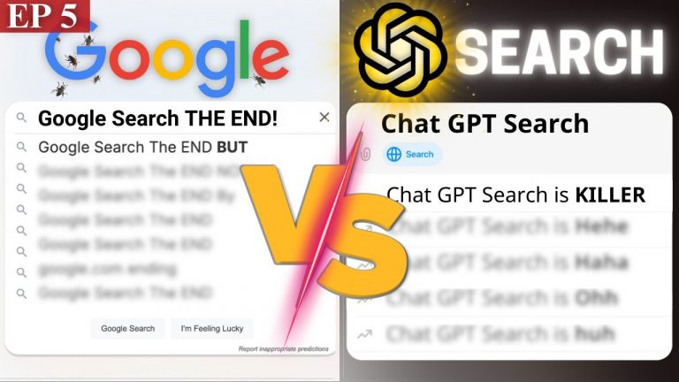 ChatGPT Search KILLED Google Search !