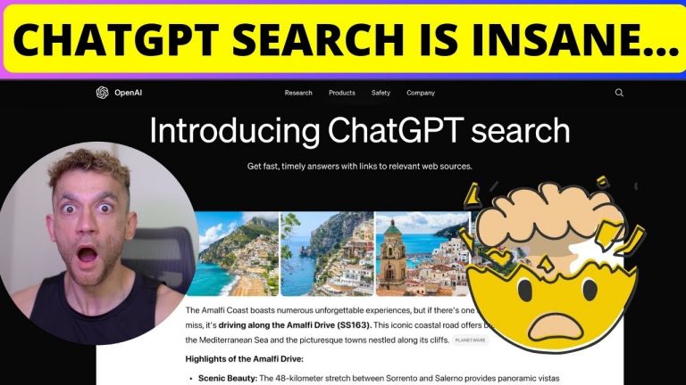 ChatGPT Search: This NEW AI Update is INSANE