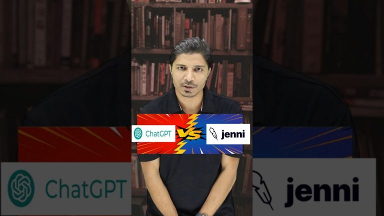 ChatGPT vs Jenni AI II Best Choice for Researchers #phd #jenniai #chatgpt