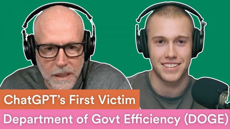 ChatGPTs First Victim + The Department of Government Efficiency (DOGE) | Prof G Markets