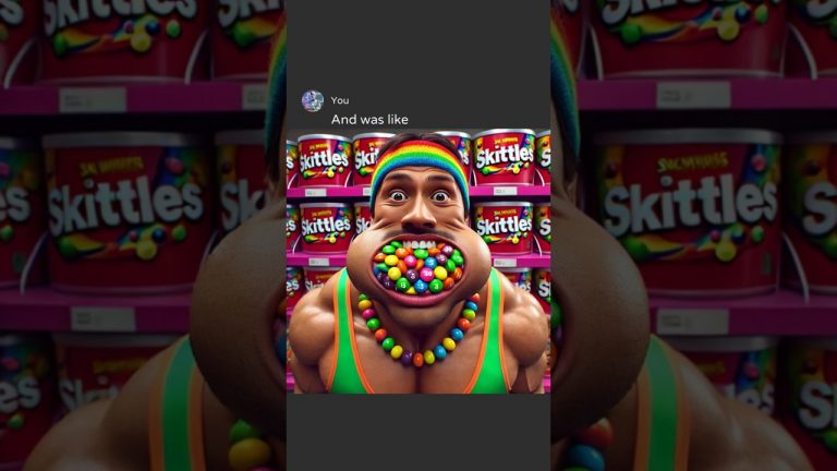 Give Me Some Skittles #ai #chatgpt #aiart #meme