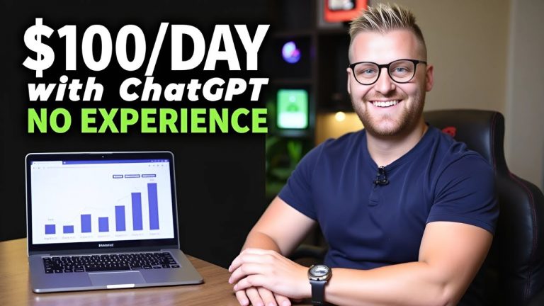 How I Make $100/Day With ChatGPT in 3 Minutes! (Make Money Online With ChatGPT)