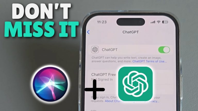 How to Use ChatGPT with Siri on iPhone | Integrate ChatGPT with Siri | iOS 18.2